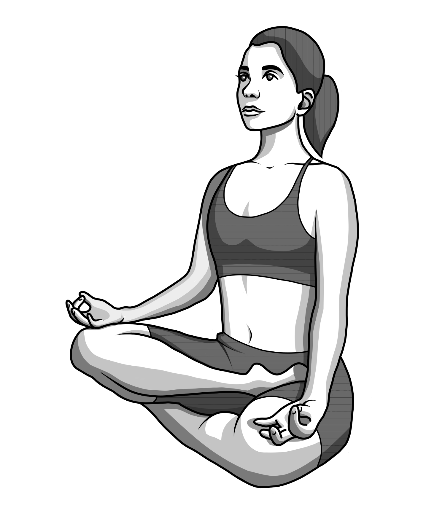 Ardha padmasana pos.png